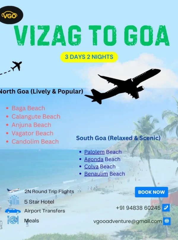 Vizag Goa Vizag