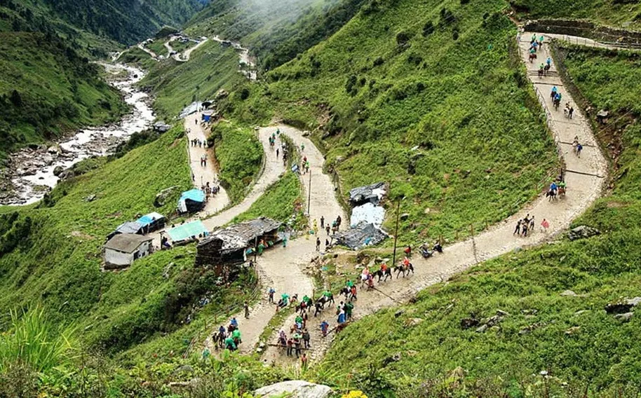 Kedarnath Trek Route