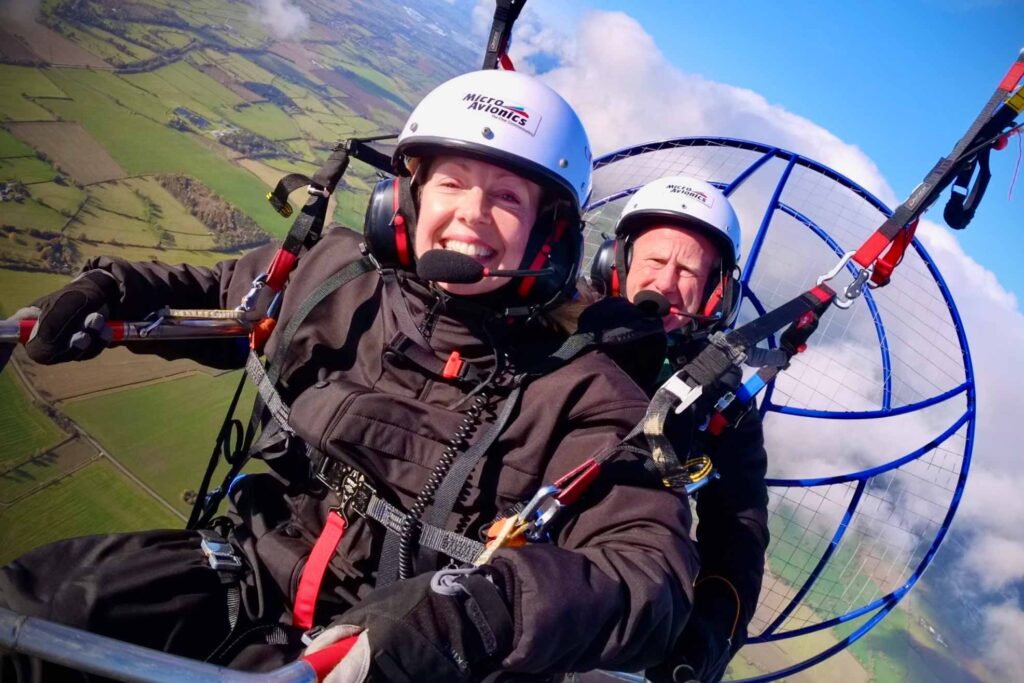 Paramotoring flight instructor